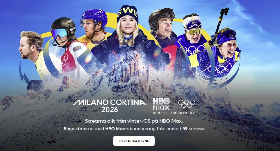 Streama OS live - vart kan man streama OS 2026 gratis live