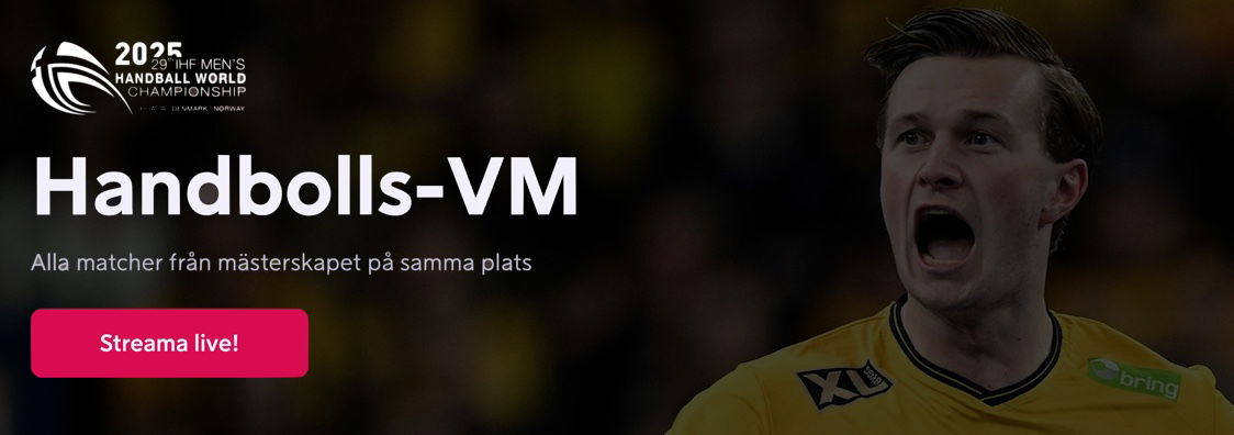 Handbolls VM TV tider
