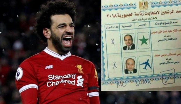Mohamed Salah President Egypten