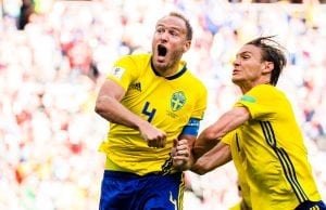 VIDEO: Andreas Granqvist mål mot Sydkorea (1-0) - Sverige - Sydkorea 1-0, 2018-06-18